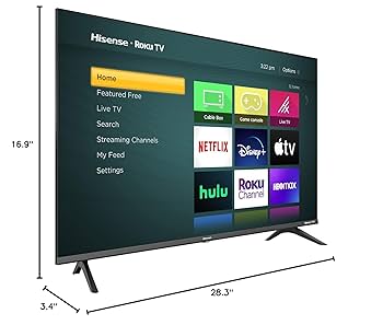 Amazon.com: Hisense 32-Inch Class H4 Series LED Roku Smart
